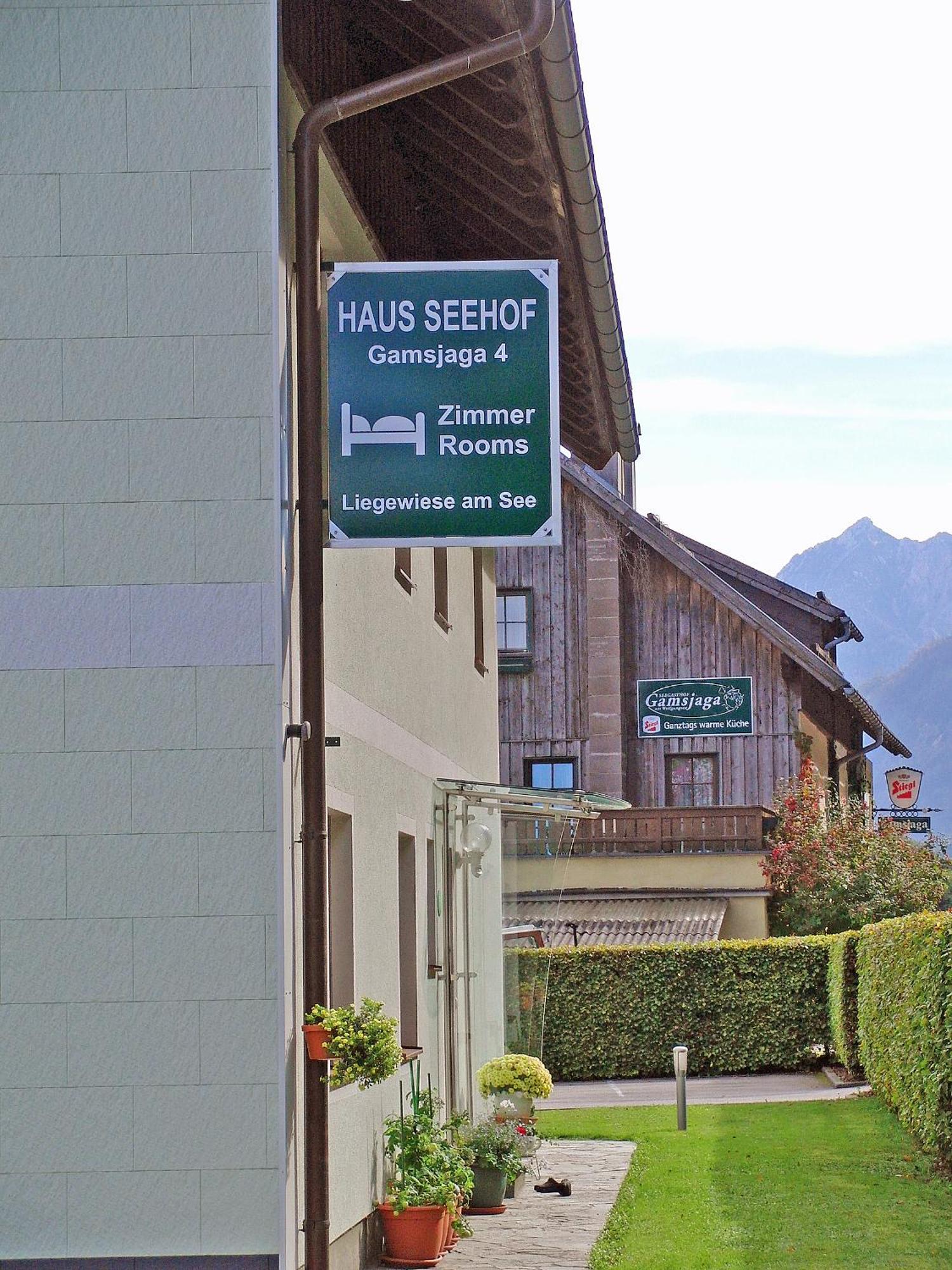 Haus Seehof Sankt Gilgen Esterno foto